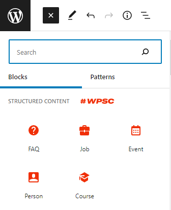 postingan wordpress konten terstruktur